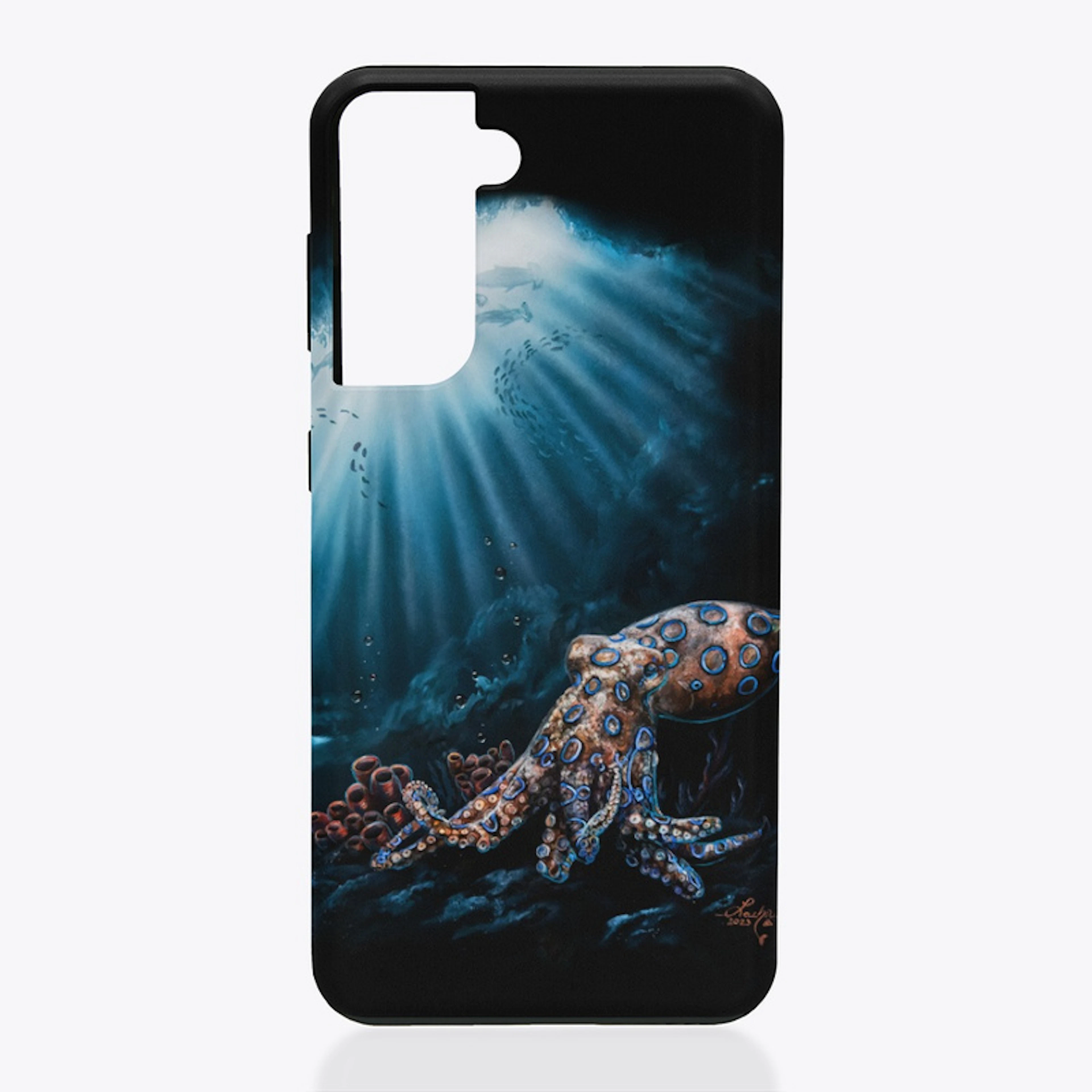 Blue Ringed Octopus Phone Cases