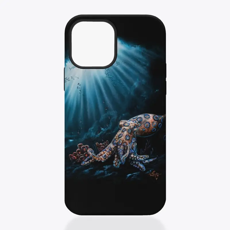 Blue Ringed Octopus Phone Cases